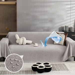 Durable Minimalist Waterproof Sofa Covers,Leakproof Sectional Couch Covers Sofa Slipcovers for Pets,Water Resistant Non-Slip Furniture Protector for 3 Cushion Couch Home Decor ?