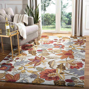 Vintage Floral Multi Area Rug
