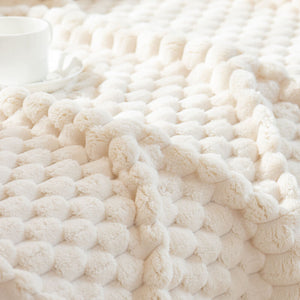 Shaggy Fluffy Couch Cover, Sofa Cover for Pets, Kids, Soft Blanket Couch Cover