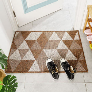Washable Indoor Doormat , Outdoor Resist Dirt Rugs