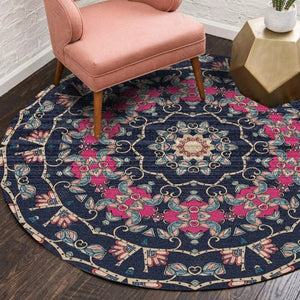Bohemia Round Rug, Yoga Rug