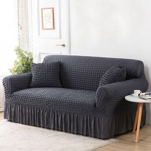 Seersucker Washed Cotton Universal Sofa Couch & Cushion Covers