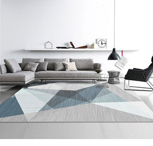 Simple Geometric Living Room Area Rug